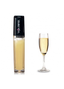SexShop - Błyszczyk stymulujący - Voulez-Vous... Light Gloss - Szampan i truskawki - online