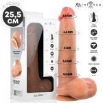MR INTENSE Bruce XL silikonowy model anatomiczny z przyssawką 25,5 cm duży rozmiar