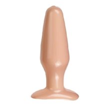 Doc Johnson Classic Plug Medium – anatomiczny model 13 cm, czarny, gładka powierzchnia