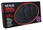 Nexus Anal Starter Kit – zestaw silikonowych plugów, 3 rozmiary, anatomiczny kształt
