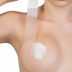 Bye Bra Perfect Cleavage Tape L+T A-F – system podtrzymujący biust, 3-6 par, bezbarwny