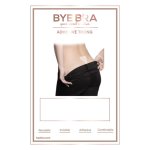 Bye Bra Adhesive Thong Black One Size – samoprzylepne bezszwowe stringi czarne wielorazowe