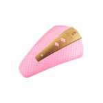 Shunga Obi Light Pink – masażer anatomiczny silikonowy, 11,5x7x3cm, cichy, ergonomiczny