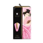 Shunga Obi Light Pink – masażer anatomiczny silikonowy, 11,5x7x3cm, cichy, ergonomiczny