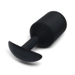 b-Vibe Snug Plug 7 Black – anatomiczny model silikonowy, 600g, szeroka podstawa