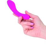 Swan Mini Swan Wand – kompaktowy masażer silikonowy, PowerBullet, USB, wodoodporny, 12 cm