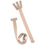Bye Bra Low Back Straps 3-Hook – paski do niskiego zapięcia biustonosza, 3 kolory, do 10 cm