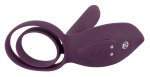Couples Choice RC Couples Vibrator 2 – System dla Par z Pilotem, silikonowy, czarny