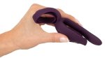 Couples Choice RC Couples Vibrator 2 – System dla Par z Pilotem, silikonowy, czarny