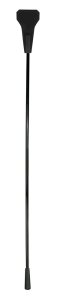 Bad Kitty Silikonowa Packa Czarna 44cm – Koronkowe Wykończenie, Ergonomiczny Uchwyt