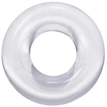 Doc Johnson Donut 3X silikonowy pierścień intymny elastyczny, czarny, klasyczny