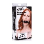 XR Brands BallGag System silikonowy zestaw 3 wymiennych kulek, regulowany pasek