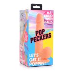XR Brands POP 16,5 cm anatomiczny model z przyssawką, makowy, kompatybilny z O-ring