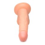 XR Brands POP 16,5 cm anatomiczny model z przyssawką, makowy, kompatybilny z O-ring