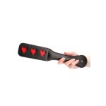 Lover's Premium Paddle Heart – skórzane wiosło z motywem serca, ergonomiczny uchwyt