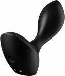 Satisfyer Backdoor Lover model silikonowy, czarny – 12 trybów pracy, wodoodporny