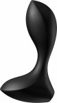 Satisfyer Backdoor Lover model silikonowy, czarny – 12 trybów pracy, wodoodporny