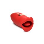 XR Brands Lickgasm Kiss and Tell silikonowy stymulator z funkcją ssania, IPX6