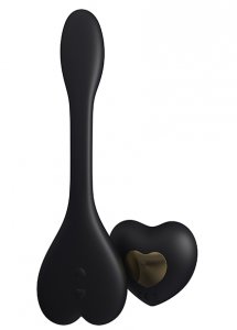 Sexshop - Kama Sutra Rhythm Natya Ultimate Couples Toys  Czarny - Wibrator plus stymulator zdalne sterowanie - online