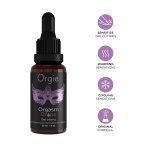 Orgie Orgasmic Bunny – pierścień wibrujący 10 trybów + żel stymulujący 15 ml, zestaw