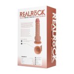RealRock Classic Tan 20,5 cm – model z wibracją, przyssawką i anatomiczną podstawą