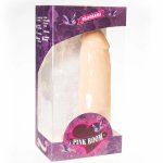 PINK ROOM Mylord model anatomiczny 20,5 cm, mocna przyssawka, hipoalergiczny PVC