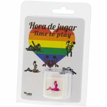Diablo Picante Kość Kamasutra dla Kobiet LGBT 30mm Biała – kreatywna gra imprezowa