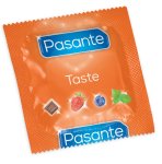 Pasante Taste Mix Kolorowe Prezerwatywy Smakowe 3 sztuki – mix aromatów i kolorów