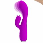 Pretty Love Gloria – Wodoszczelny Model Intymny USB, Silikon Fioletowy, 12 Trybow