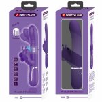 Pretty Love Butterfly Violet – Wielofunkcyjny Masażer 4w1, Silikonowy, 18 Trybow