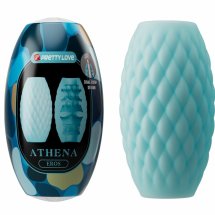 Pretty Love Athena Eros – anatomiczny system intymny niebieski, podwójny TPR, kompaktowy