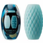 Pretty Love Athena Eros – anatomiczny system intymny niebieski, podwójny TPR, kompaktowy