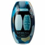 Pretty Love Athena Eros – anatomiczny system intymny niebieski, podwójny TPR, kompaktowy