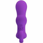 Pretty Love Cayla – masażer prostaty lila, 12 trybów, pilot bezprzewodowy, USB, silikon