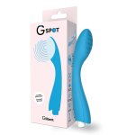 G-SPOT Gylbert Turkusowy – masażer punktu G, silikon medyczny, 10 trybów, IPX6, 200 mm