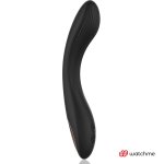 ANNE'S DESIRE Curve Black – system WATCHME, silikon medyczny, 20 cm, zdalne sterowanie