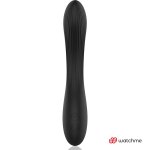 ANNE'S DESIRE Curve Black – system WATCHME, silikon medyczny, 20 cm, zdalne sterowanie