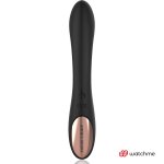 ANNE'S DESIRE Curve Black – system WATCHME, silikon medyczny, 20 cm, zdalne sterowanie