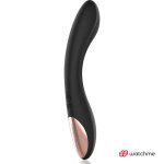 ANNE'S DESIRE Curve Black – system WATCHME, silikon medyczny, 20 cm, zdalne sterowanie
