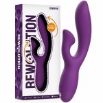 Rewolution Rewofun – elastyczna maszyna intymna z systemem FlexiREWO, 19,5 cm, różowa