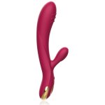 Cici Beauty Rabbit – silikonowy model z podwójnym systemem wibracji, 10 trybów, 25 cm