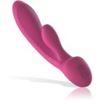 Intense Luigi Krolik Rożowy – dwusilnikowy wibrator silikonowy, 10 trybów, IPX6, USB