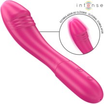 Intense Belinda różowy 19 cm elastyczny model, 10 trybów, silikon medyczny, wodoodporny IPX7, USB
