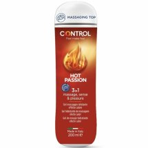 Control Hot Passion żel intymny 3w1 rozgrzewający 200ml, bezzapachowy i hipoalergiczny