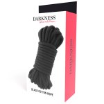 Darkness Lina Japońska 20 m Czarna – Bawełniana Linka Bondage o Miękkiej Strukturze
