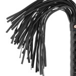 BEGME Flogger Black Edition – bat z wegańskiej skóry, czarny, lekki i trwały