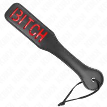 KINK Paleta Narożna Bitch Round 32x6 cm – wytrzymała skórzana, ergonomiczny uchwyt