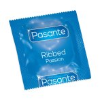 Pasante Ripped Passion Prezerwatywy teksturowane z wypustkami 3 sztuki, naturalny lateks