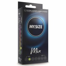 MY.SIZE MIX Prezerwatywy 49 mm 10 sztuk, cienkie, hipoalergiczne, różne warianty