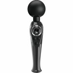 Pretty Love Skyler Czarna – różdżka masażer z LCD, 10 trybów, 9 poziomów, USB-C